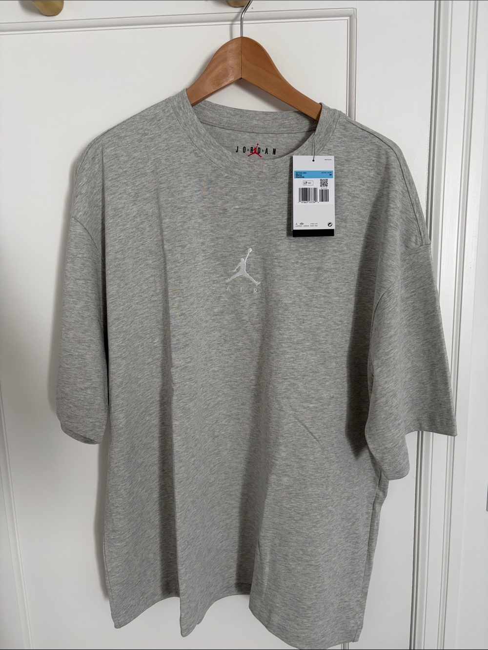 Jordan Heather Gray Short Sleeve Jumpman Tee